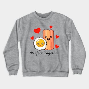Perfect Together Egg and Bacon Crewneck Sweatshirt